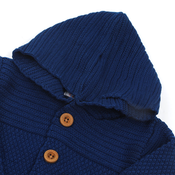 Newborn Boys Sweater Suit - Blue