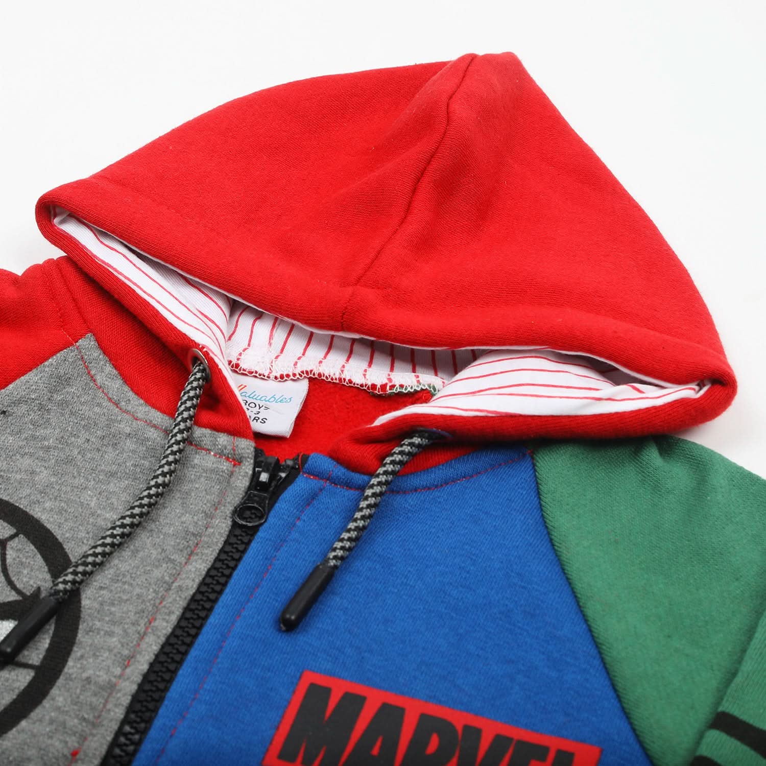 Boys Full Sleeves Zipper Hoodie - Red, Boys Hoodies & Sweat Shirts, Chase Value, Chase Value