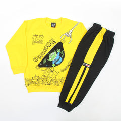 Boys Full Sleeves Suit - Yellow