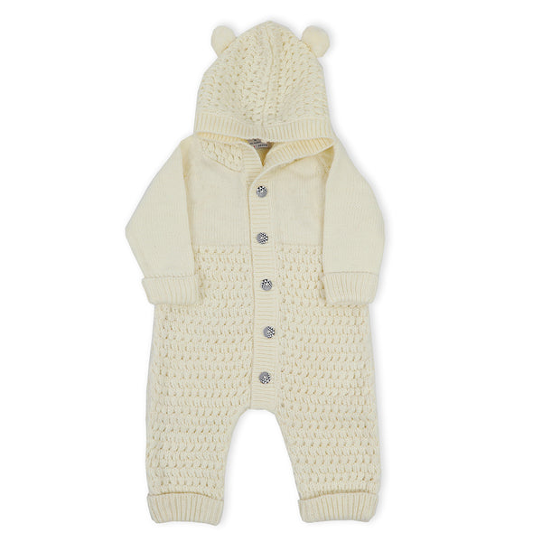 Newborn Boys Rompers - Off White