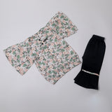 Girls Tight Half Sleeves Suit - White, Girls Suits, Chase Value, Chase Value