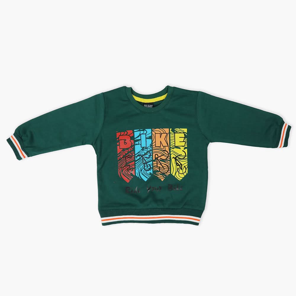 Boys Sweat Shirt - Green, Boys Hoodies & Sweat Shirts, Chase Value, Chase Value
