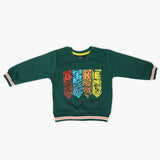 Boys Sweat Shirt - Green, Boys Hoodies & Sweat Shirts, Chase Value, Chase Value