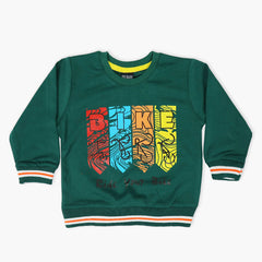 Boys Sweat Shirt - Green, Boys Hoodies & Sweat Shirts, Chase Value, Chase Value
