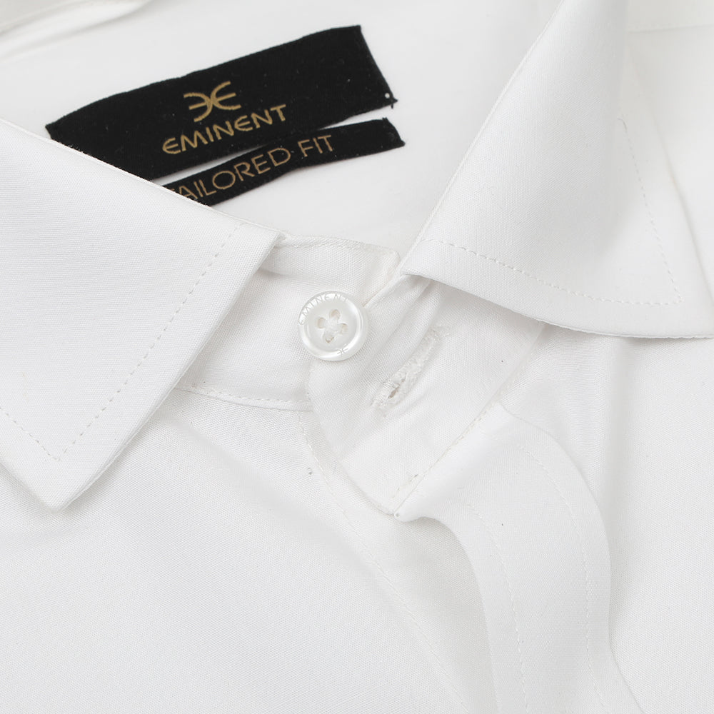 Eminent Men's Formal Plain Shirt - White, Men's Shirts, Eminent, Chase Value