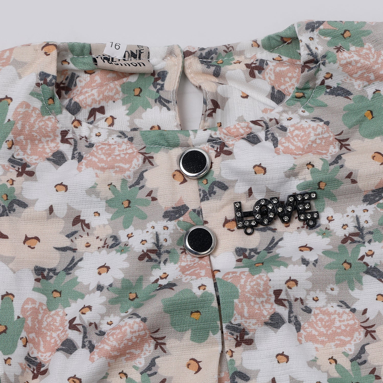 Girls Tight Half Sleeves Suit - White, Girls Suits, Chase Value, Chase Value