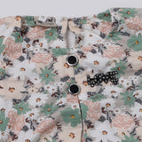 Girls Tight Half Sleeves Suit - White, Girls Suits, Chase Value, Chase Value