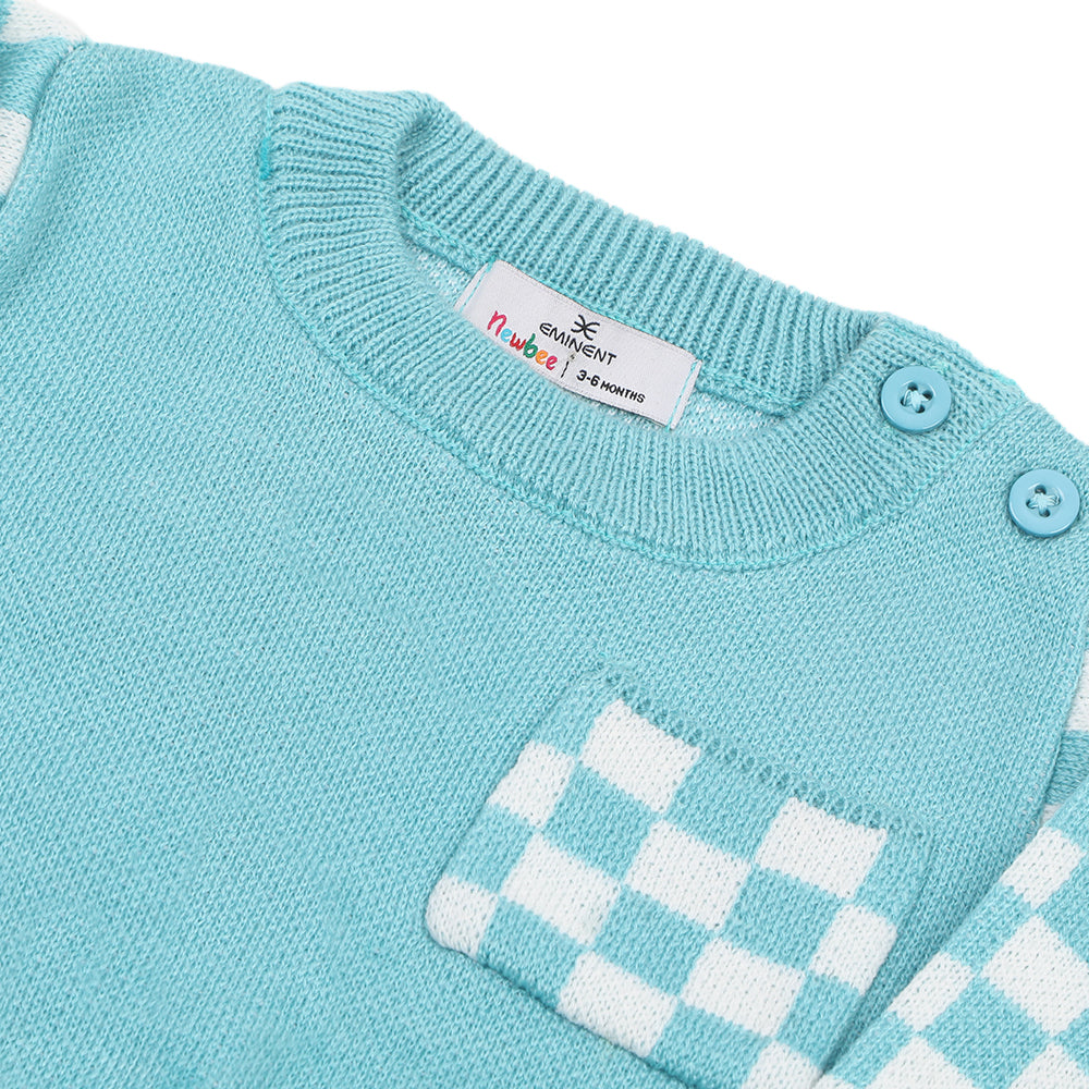 Newborn Boys Sweater Suit - Ice Blue, Newborn Boys Sets & Suits, Chase Value, Chase Value