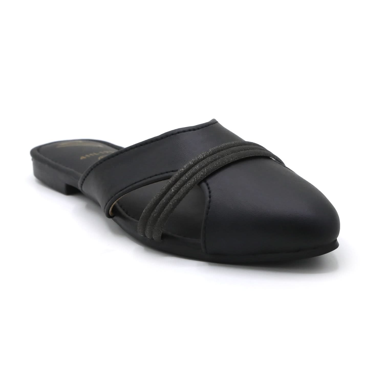 Valuable Women's Backless Pump - Black, Women Backless Pumps, Chase Value, Chase Value