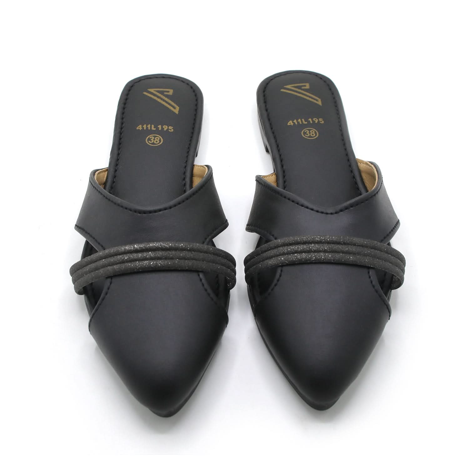 Valuable Women's Backless Pump - Black, Women Backless Pumps, Chase Value, Chase Value
