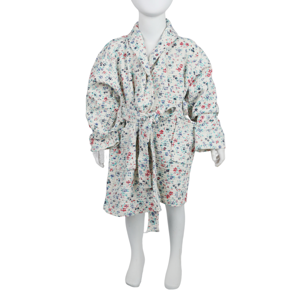 Eminent Kids Bathrobe Shawl - Ecru, Bath Robes, Eminent, Chase Value