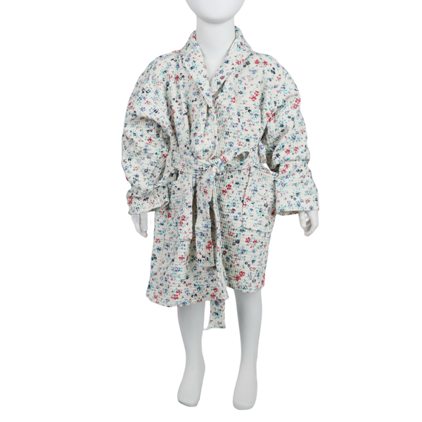 Eminent Kids Bathrobe Shawl - Ecru