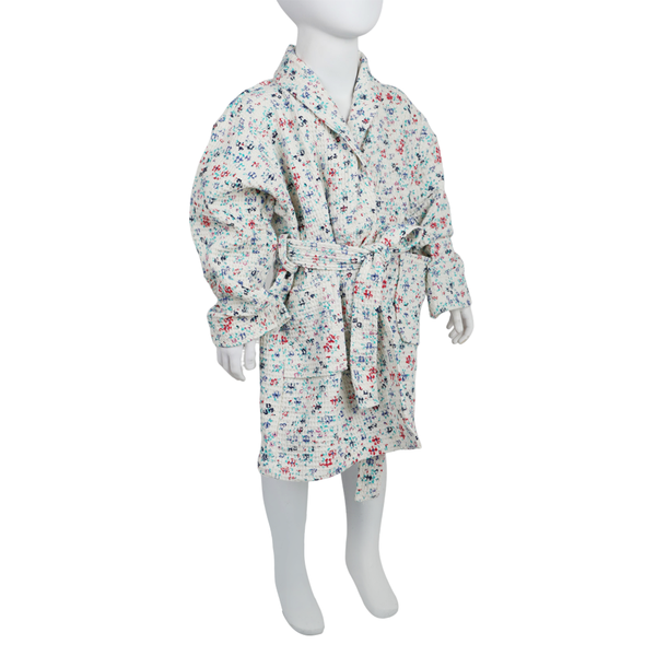 Eminent Kids Bathrobe Shawl - Ecru