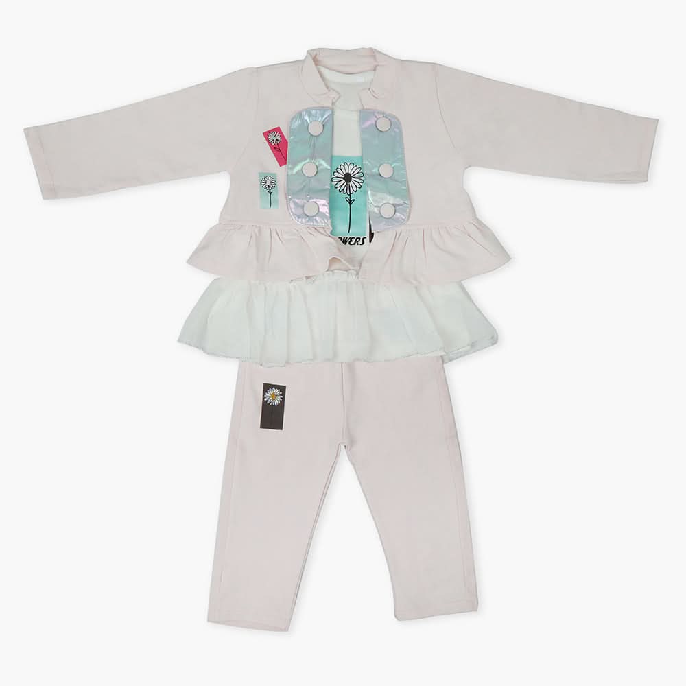 Girls Suit - Baby Pink, Girls Suits, Chase Value, Chase Value