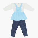 Girls Tights Suit - Light Blue, Girls Suits, Chase Value, Chase Value