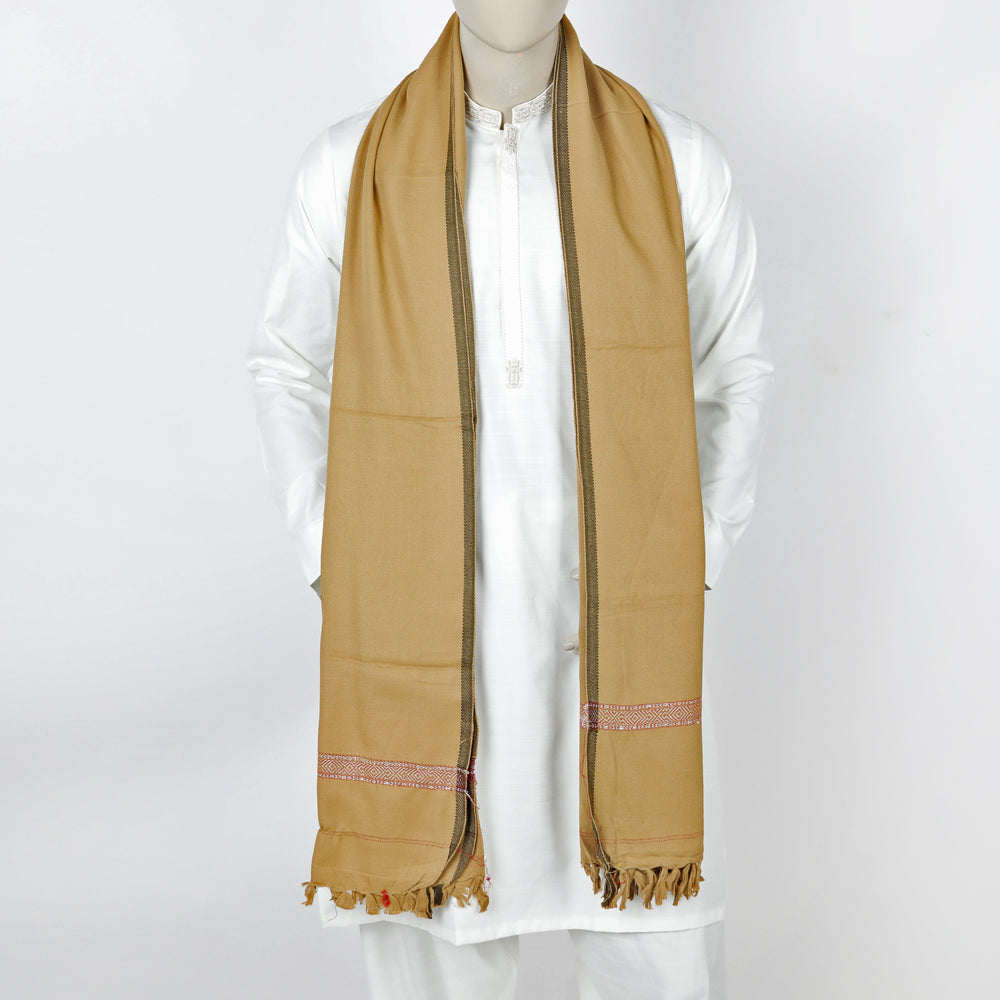 Men's Shawl - Dark Brown, Men's Shawls & Mufflers, Chase Value, Chase Value