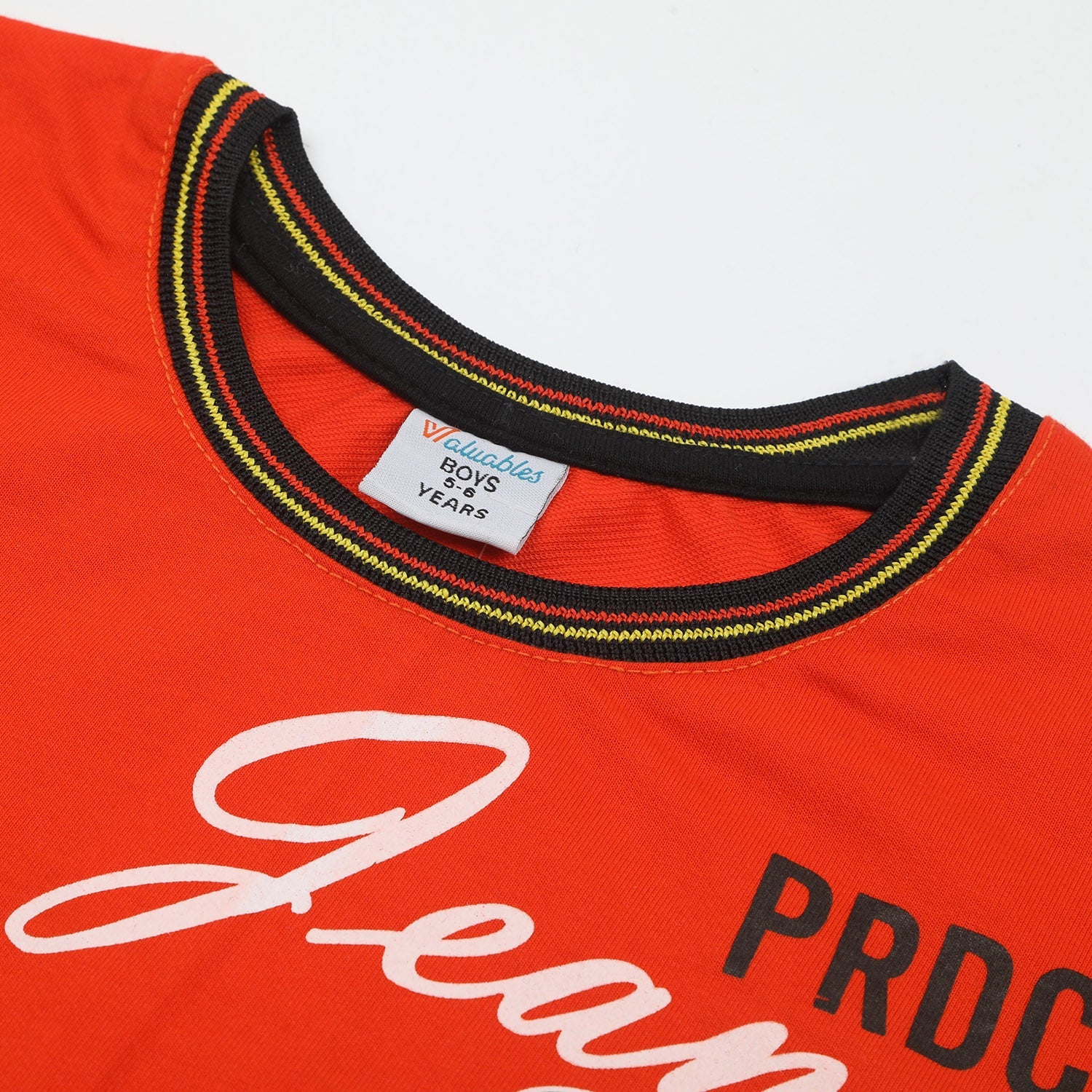 Boys Full Sleeve SweatShirt - Orange, Boys Hoodies & Sweat Shirts, Chase Value, Chase Value