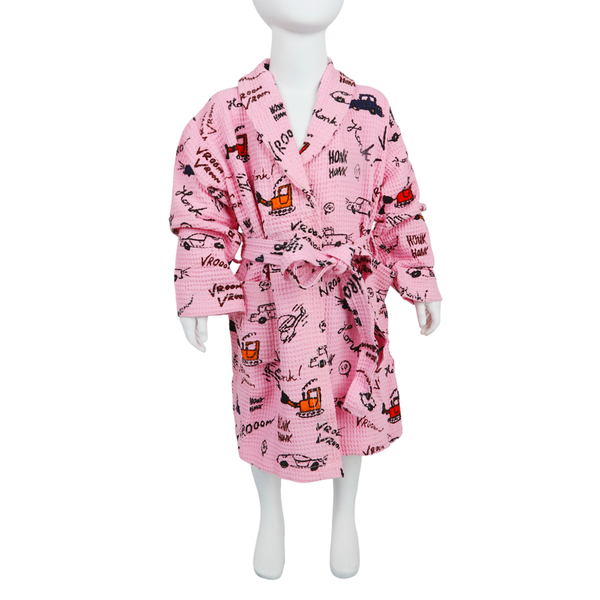 Eminent Kids Bathrobe Shawl - Pink