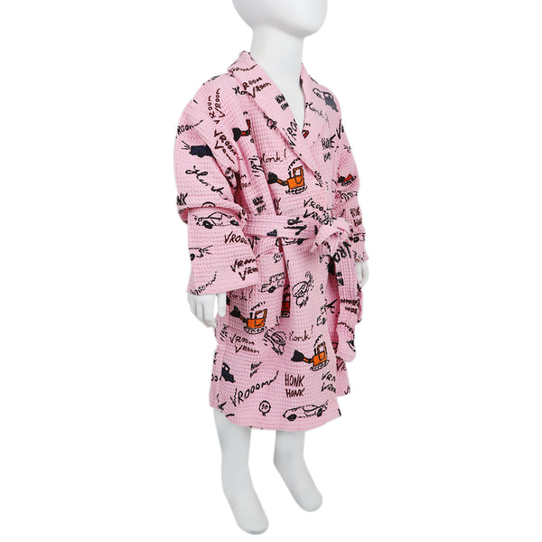 Eminent Kids Bathrobe Shawl - Pink