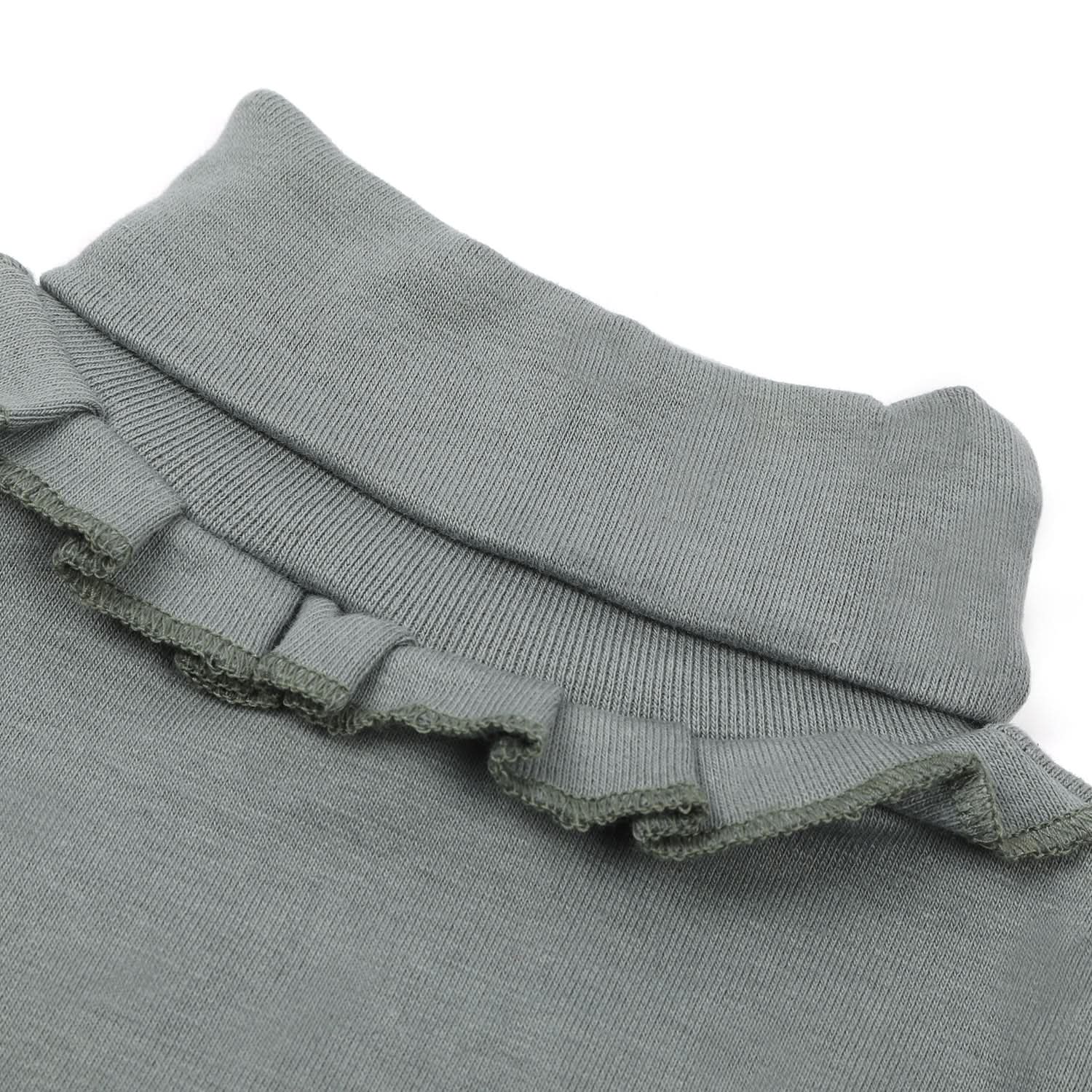 Girls High Neck - Steel Grey, Girls High Neck, Chase Value, Chase Value