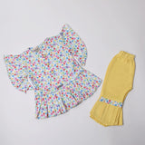 Girls Tight Half Sleeves Suit - Multi Color, Girls Suits, Chase Value, Chase Value