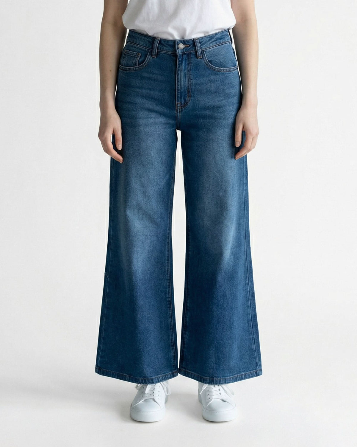 Women’s Flared Denim Pant, Women Pants & Tights, Chase Value, Chase Value