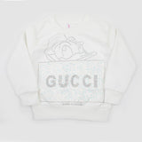 Girls Full Sleeves Sweatshirt - White, Girls Hoodies & Sweat Shirts, Chase Value, Chase Value