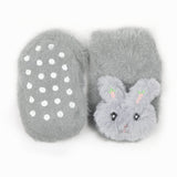 Newborn Fur Silicon Socks - Grey, Newborn Caps, Shoes & Socks, Chase Value, Chase Value