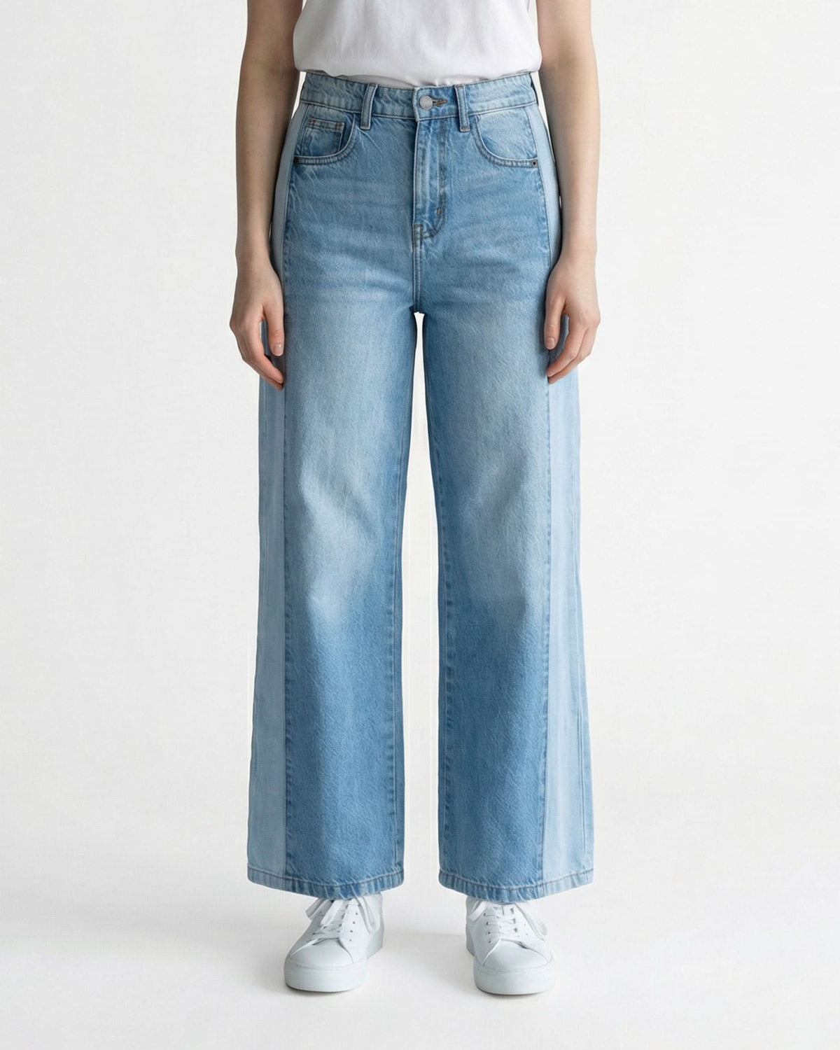 Women Wide Leg Denim Pant, Women Wide Leg Denim Pant Chase Value, Chase Value, Chase Value
