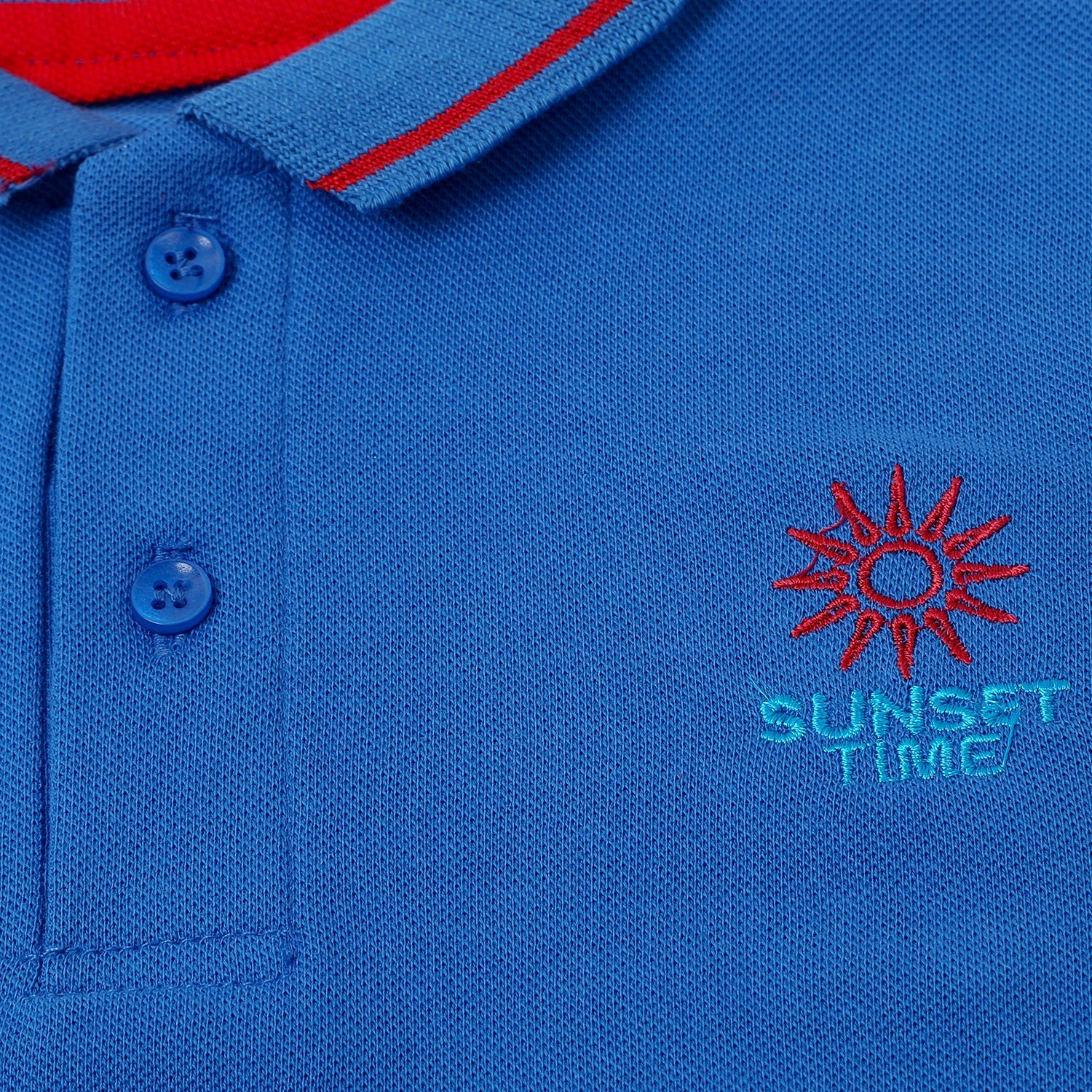 Eminent Boys Half Sleeves Polo T-Shirt - Olympian Blue, Boys T-Shirts, Eminent, Chase Value