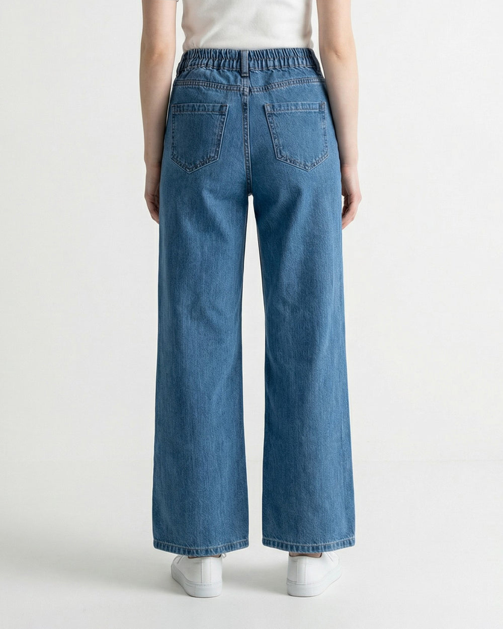 Women Wide Leg Denim Pant, Women Wide Leg Denim Pant Chase Value, Chase Value, Chase Value