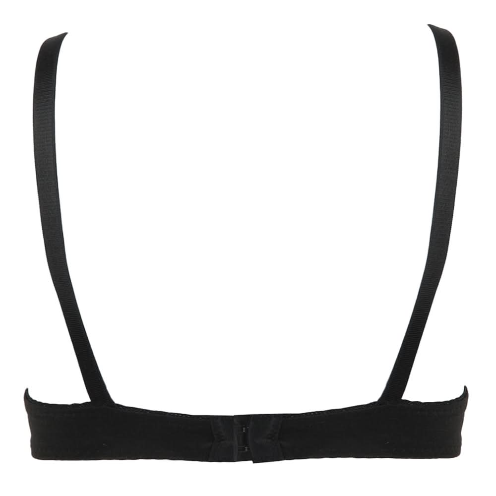 Women's Cotton Printed Bra - Black, Women Bras, Chase Value, Chase Value