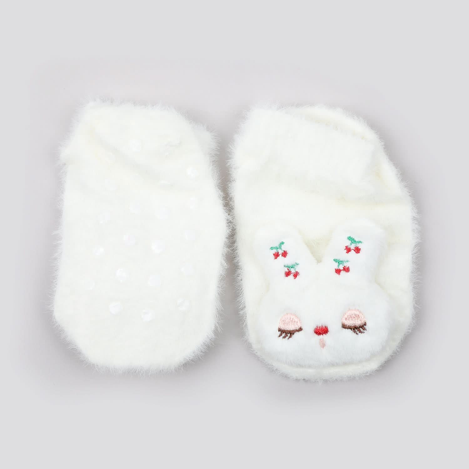 Newborn Fur Silicon Socks - Fawn, Newborn Caps, Shoes & Socks, Chase Value, Chase Value