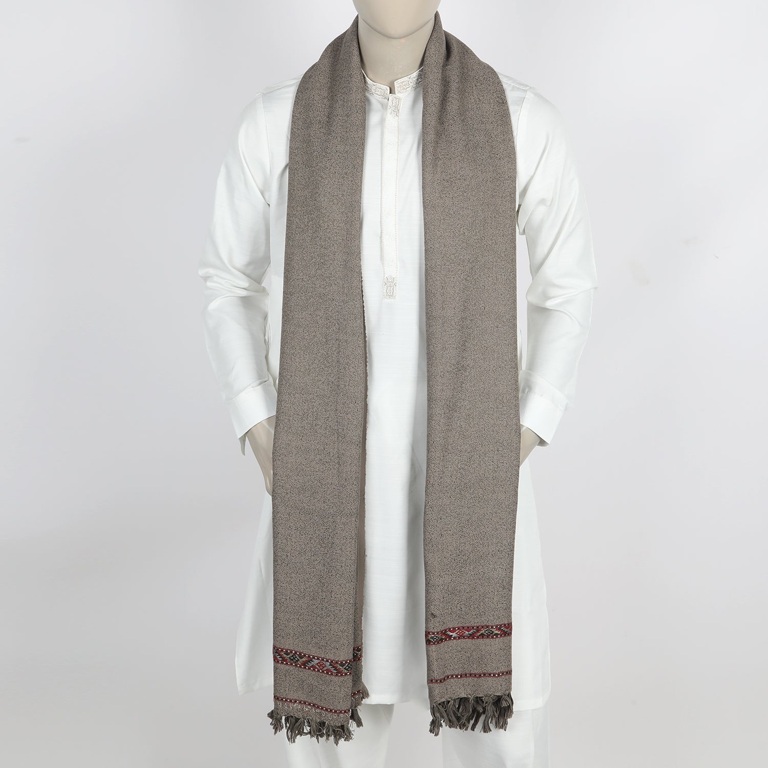Men's Shawl - Brown, Men's Shawls & Mufflers, Chase Value, Chase Value