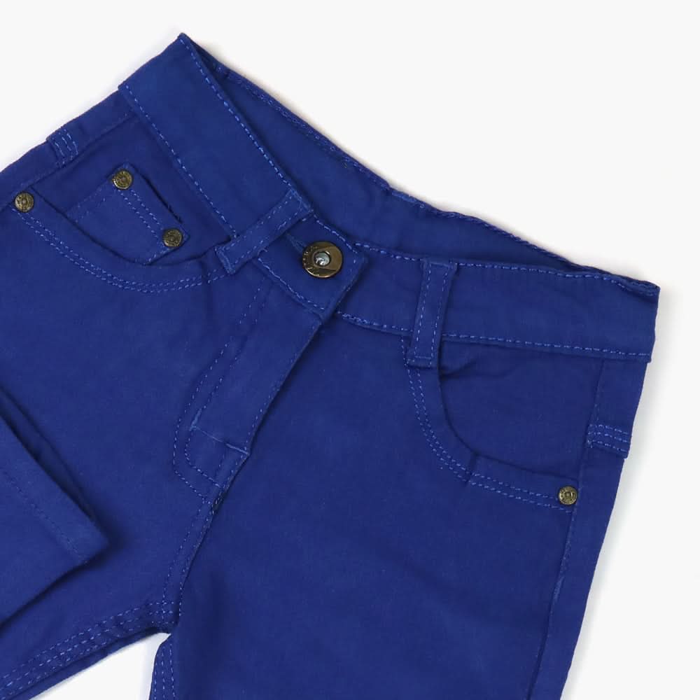 Girls Denim Pant - Blue, Girls Pants & Capri, Chase Value, Chase Value