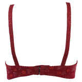 Women's Cotton Printed Bra - Maroon, Women Bras, Chase Value, Chase Value