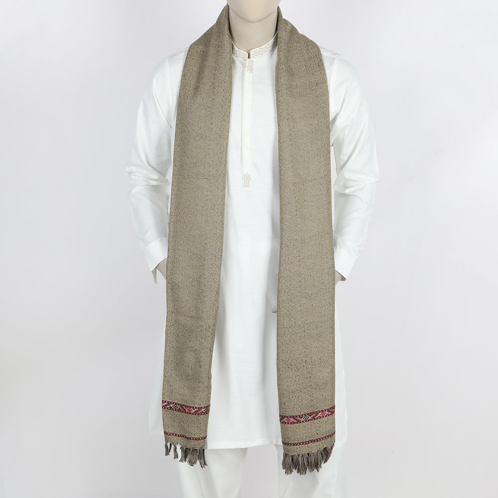 Men's Shawl - Brown, Men's Shawls & Mufflers, Chase Value, Chase Value
