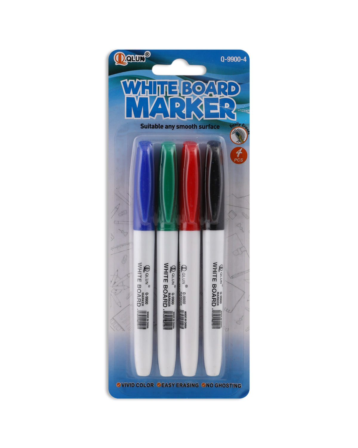 White Board Marker 4Pcs
