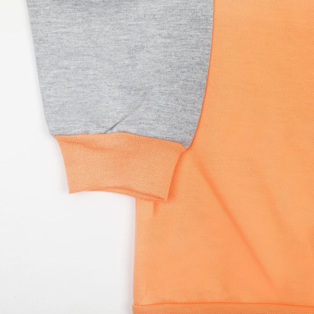 Boys Full Sleeve SweatShirt - Peach, Boys Hoodies & Sweat Shirts, Chase Value, Chase Value