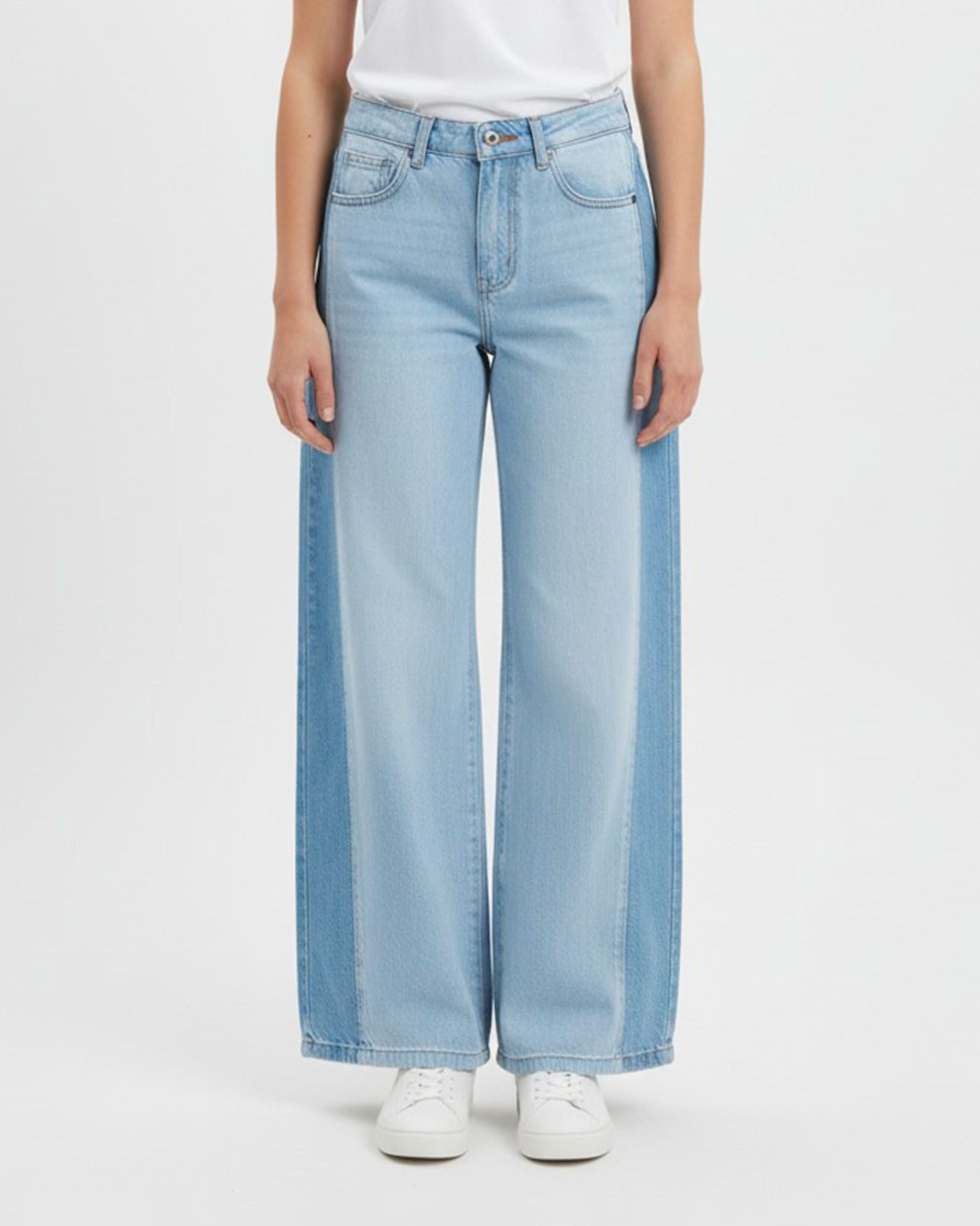 Women Wide Leg Denim Pant, Women Wide Leg Denim Pant Chase Value, Chase Value, Chase Value