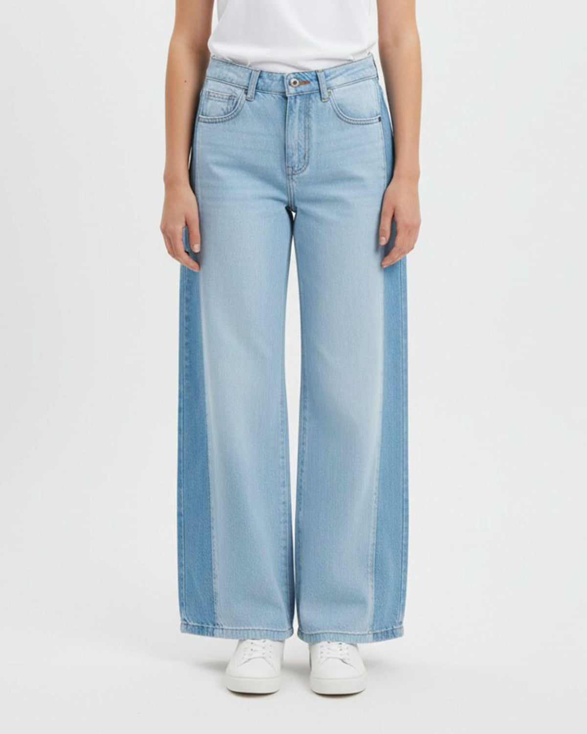Women Wide Leg Denim Pant, Women Wide Leg Denim Pant Chase Value, Chase Value, Chase Value