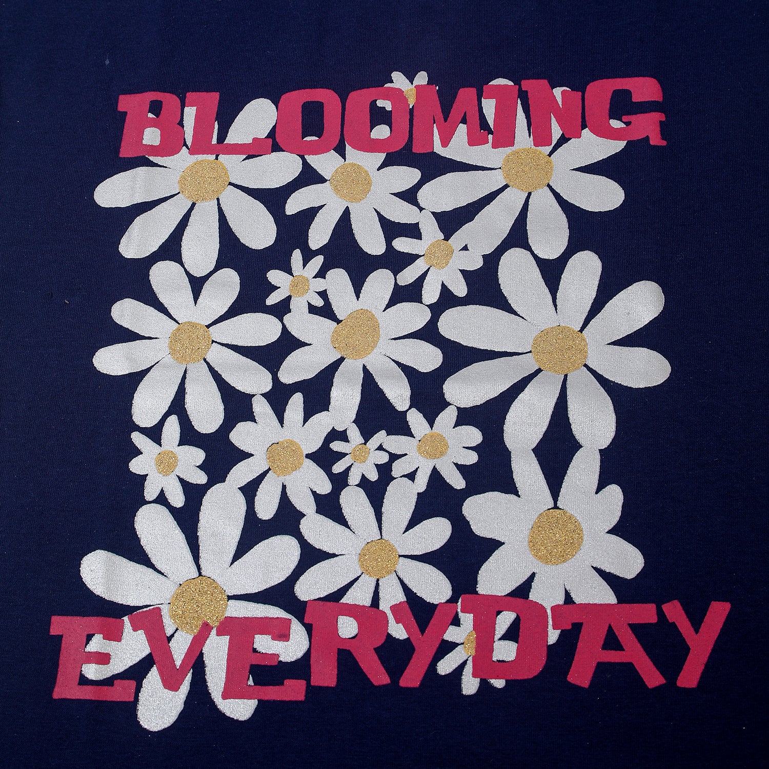 Eminent Girls Half Sleeves T-Shirt - Mid Blue, Girls T-Shirts, Eminent, Chase Value