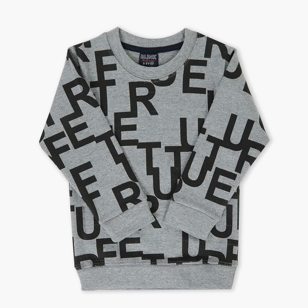 Boys Sweatshirt - Grey, Boys Hoodies & Sweat Shirts, Chase Value, Chase Value