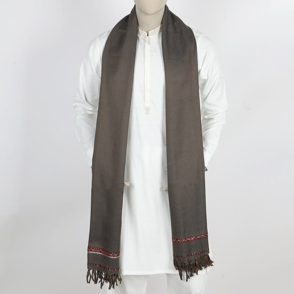 Men's Shawl - Brown, Men's Shawls & Mufflers, Chase Value, Chase Value
