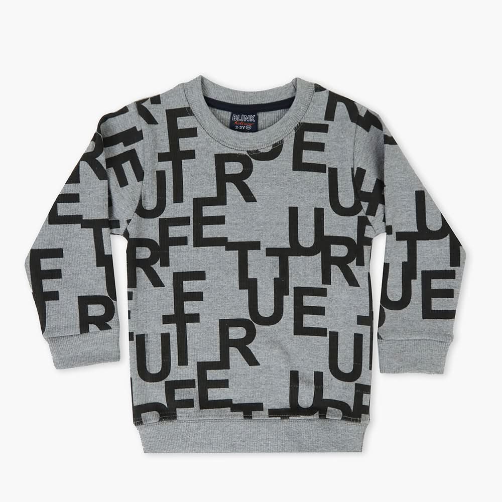 Boys Sweatshirt - Grey, Boys Hoodies & Sweat Shirts, Chase Value, Chase Value