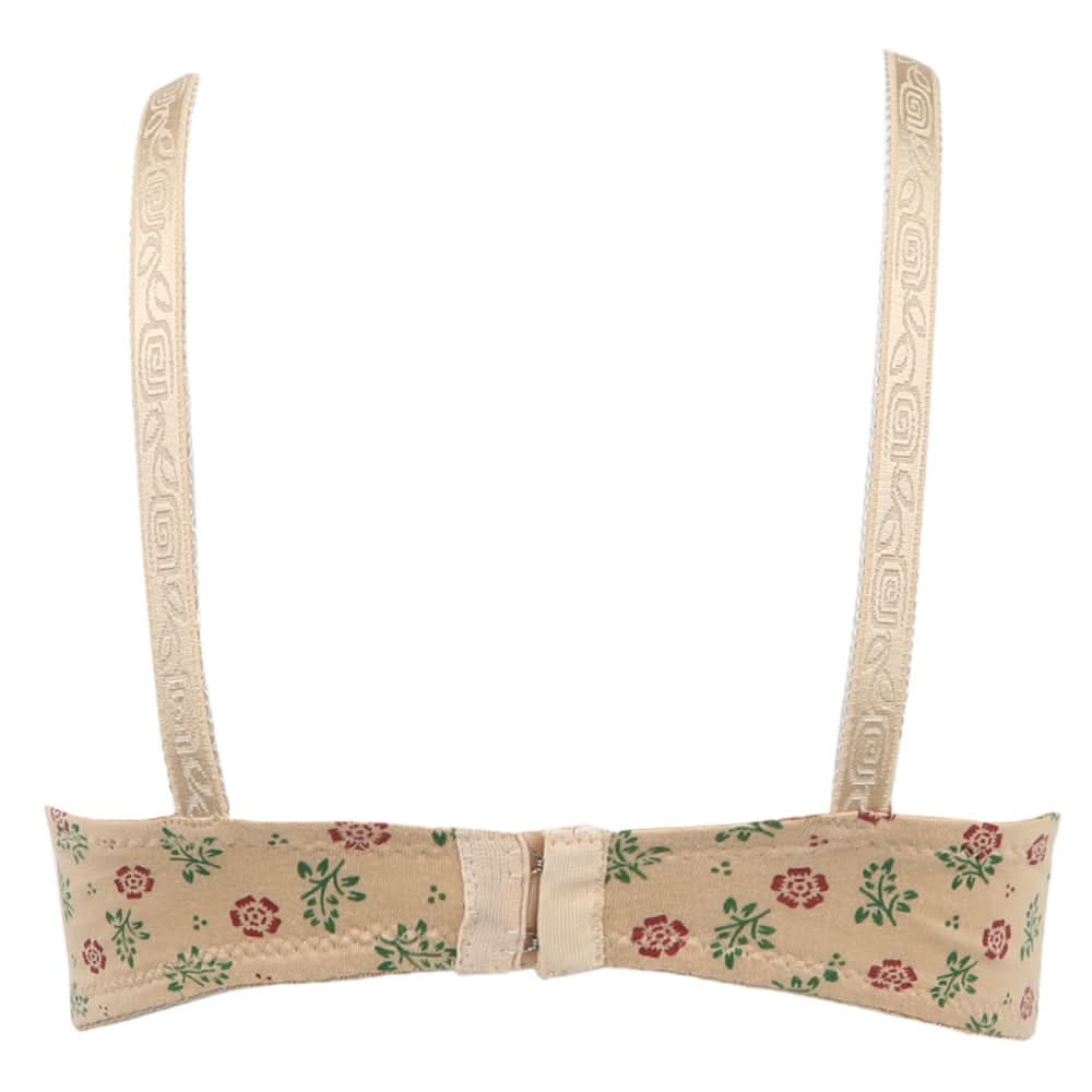 Women's Cotton Printed Bra - Skin, Women Bras, Chase Value, Chase Value
