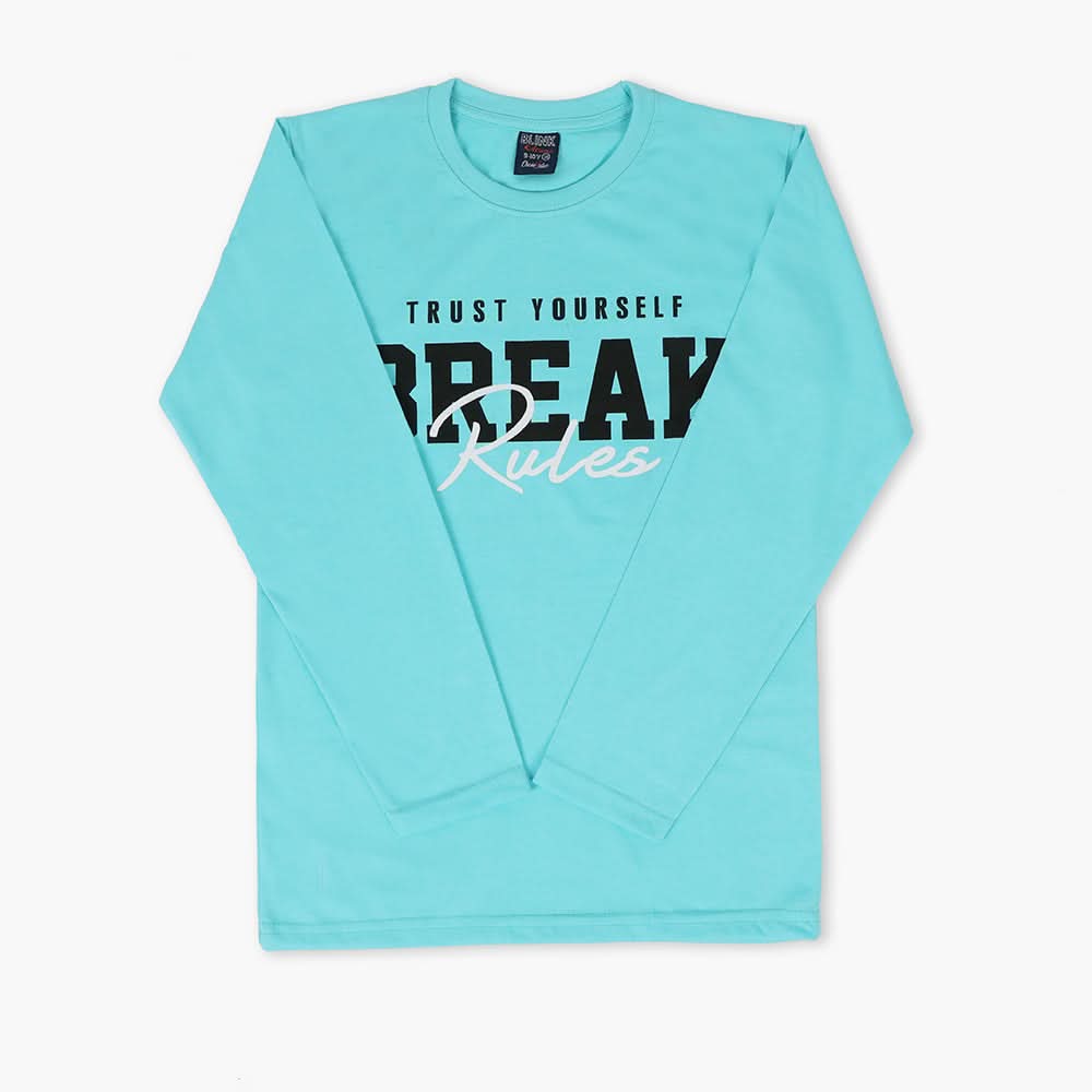 Boys T-Shirt - Sky Blue, Boys T-Shirts, Chase Value, Chase Value
