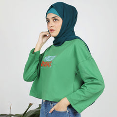 Women's Full Sleeves T-Shirt - Green