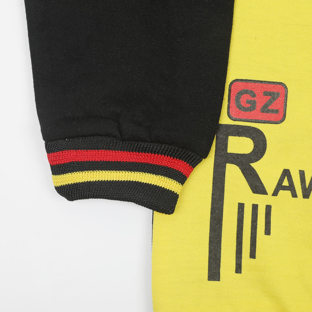 Boys Full Sleeve SweatShirt - Yellow, Boys Hoodies & Sweat Shirts, Chase Value, Chase Value