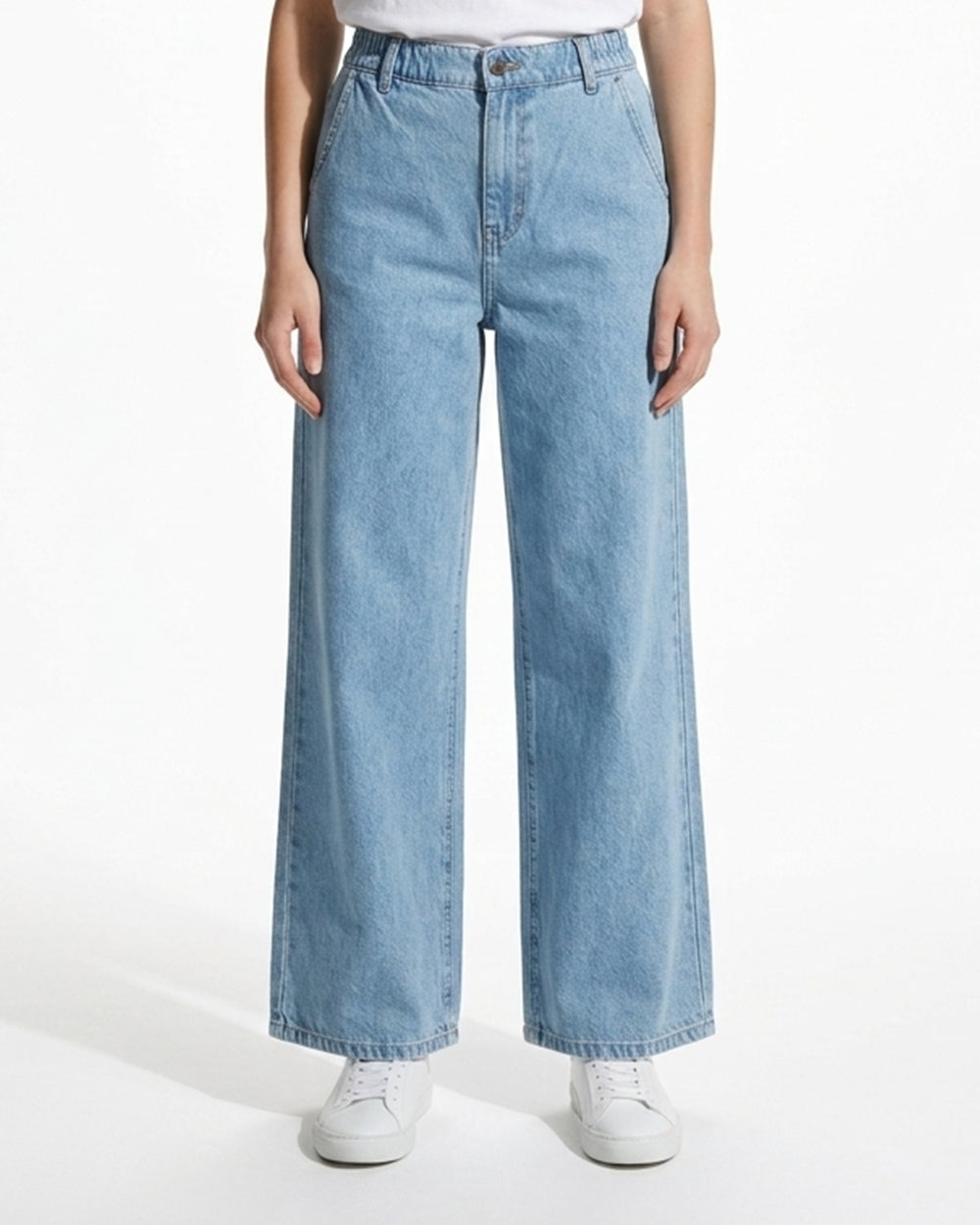 Women Wide Leg Denim Pant, Women Wide Leg Denim Pant Chase Value, Chase Value, Chase Value